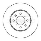 Тормозной диск (BORG & BECK: BBD4082)