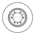 Тормозной диск (BORG & BECK: BBD4086)