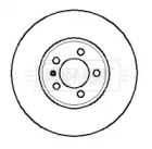 Тормозной диск (BORG & BECK: BBD4088)