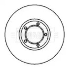 Тормозной диск (BORG & BECK: BBD4089)