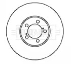 Тормозной диск (BORG & BECK: BBD4099)