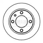 Тормозной диск (BORG & BECK: BBD4107)