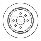 Тормозной диск (BORG & BECK: BBD4108)