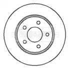 Тормозной диск (BORG & BECK: BBD4123)