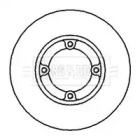 Тормозной диск (BORG & BECK: BBD4136)