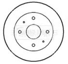 Тормозной диск (BORG & BECK: BBD4145)