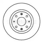 Тормозной диск (BORG & BECK: BBD4151)