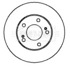 Тормозной диск (BORG & BECK: BBD4162)