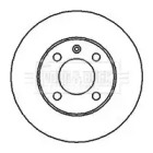 Тормозной диск (BORG & BECK: BBD4168)