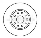 Тормозной диск (BORG & BECK: BBD4181)