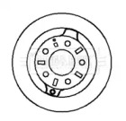 Тормозной диск (BORG & BECK: BBD4191)