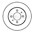 Тормозной диск (BORG & BECK: BBD4201)