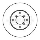 Тормозной диск (BORG & BECK: BBD4230)