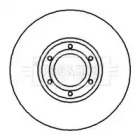 Тормозной диск (BORG & BECK: BBD4234)