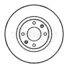 Тормозной диск (BORG & BECK: BBD4246)