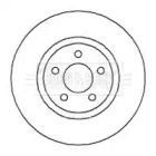 Тормозной диск (BORG & BECK: BBD4254)