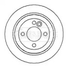Тормозной диск (BORG & BECK: BBD4257)