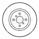 Тормозной диск (BORG & BECK: BBD4262)