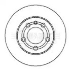 Тормозной диск (BORG & BECK: BBD4274)