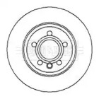 Тормозной диск (BORG & BECK: BBD4278)
