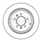 Тормозной диск (BORG & BECK: BBD4281)