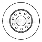 Тормозной диск (BORG & BECK: BBD4284)