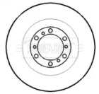 Тормозной диск (BORG & BECK: BBD4301)