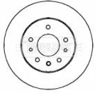 Тормозной диск (BORG & BECK: BBD4318)