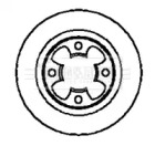 Тормозной диск (BORG & BECK: BBD4321)