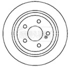 Тормозной диск (BORG & BECK: BBD4353)
