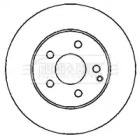 Тормозной диск (BORG & BECK: BBD4355)