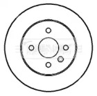 Тормозной диск (BORG & BECK: BBD4394)