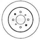 Тормозной диск (BORG & BECK: BBD4398)