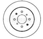 Тормозной диск (BORG & BECK: BBD4402)