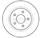 Тормозной диск (BORG & BECK: BBD4403)