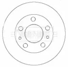 Тормозной диск (BORG & BECK: BBD4415)