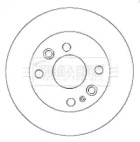 Тормозной диск (BORG & BECK: BBD4432)