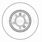 Тормозной диск (BORG & BECK: BBD4443)