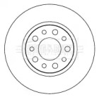 Тормозной диск (BORG & BECK: BBD4515)