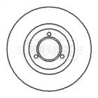 Тормозной диск (BORG & BECK: BBD4516)