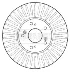Тормозной диск (BORG & BECK: BBD4593)