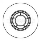 Тормозной диск (BORG & BECK: BBD4623)