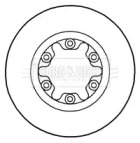Тормозной диск (BORG & BECK: BBD4647)