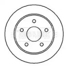 Тормозной диск (BORG & BECK: BBD4655)