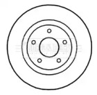 Тормозной диск (BORG & BECK: BBD4657)