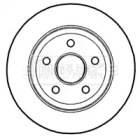 Тормозной диск (BORG & BECK: BBD4661)