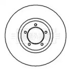 Тормозной диск (BORG & BECK: BBD4665)