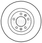Тормозной диск (BORG & BECK: BBD4669)