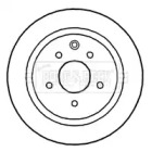 Тормозной диск (BORG & BECK: BBD4670)