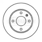 Тормозной диск (BORG & BECK: BBD4686)